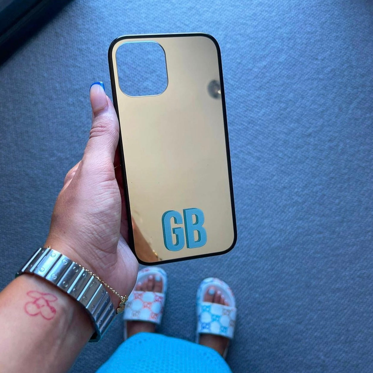 Chloe mirrored phone case