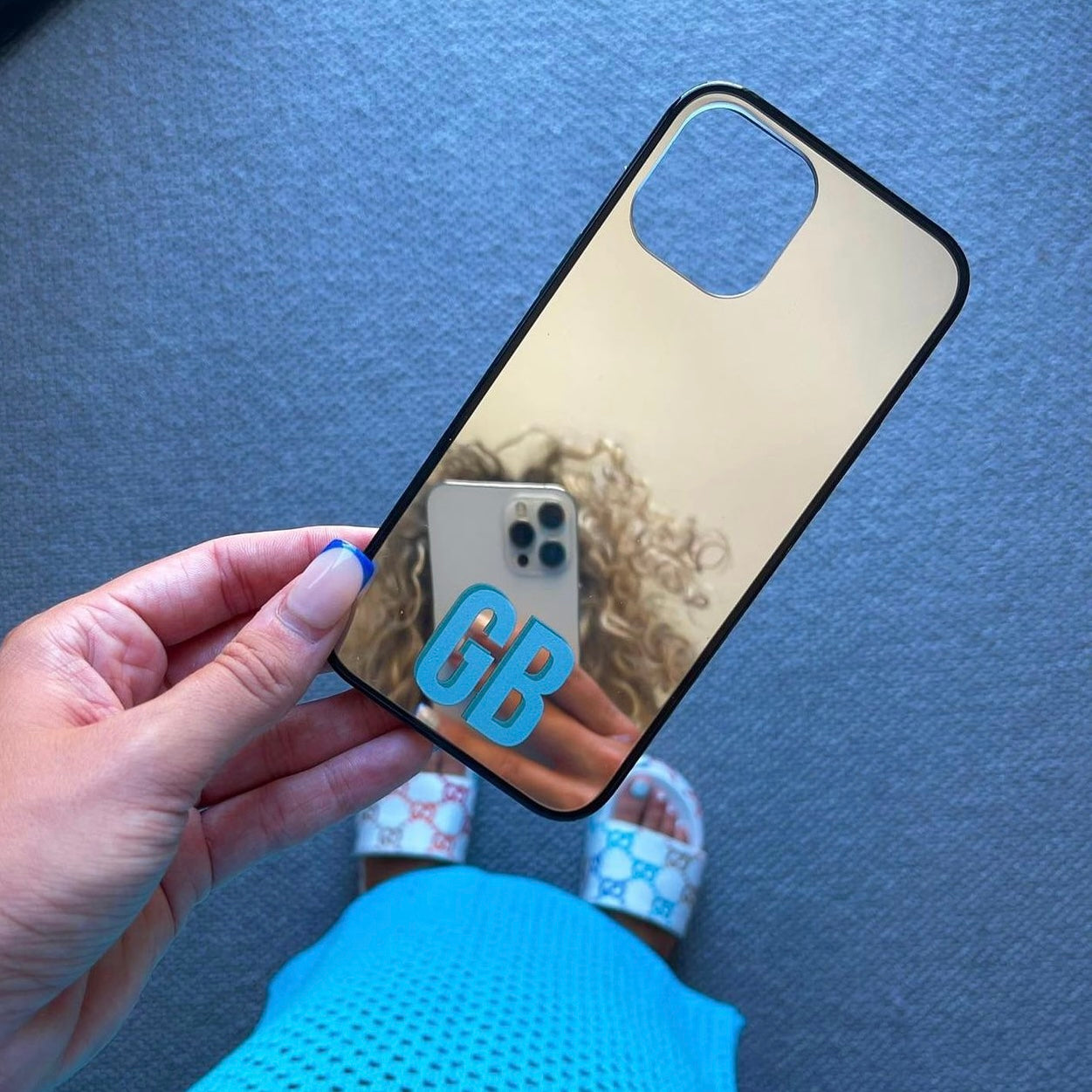 Chloe mirrored phone case