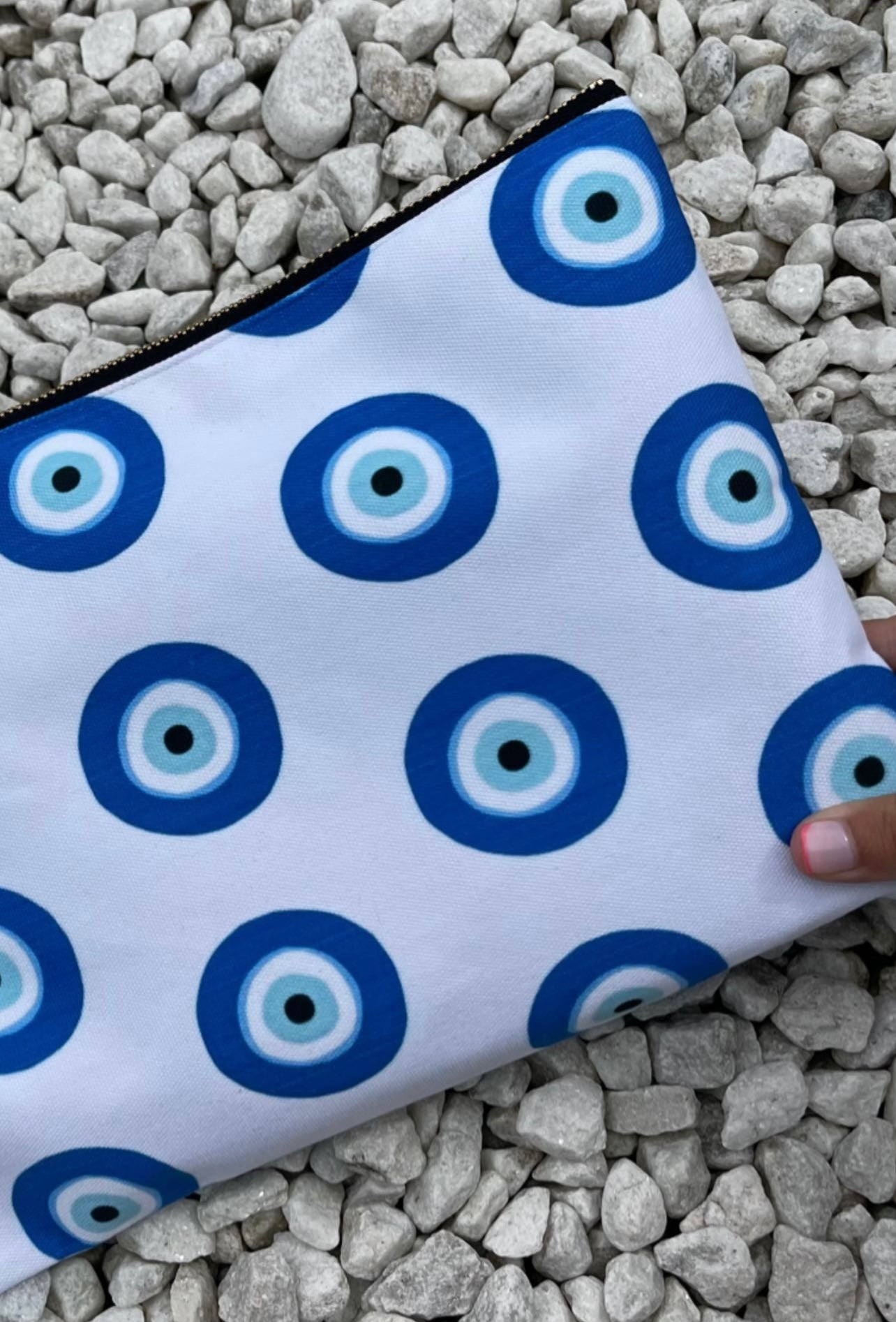 Charley evil eye clutch