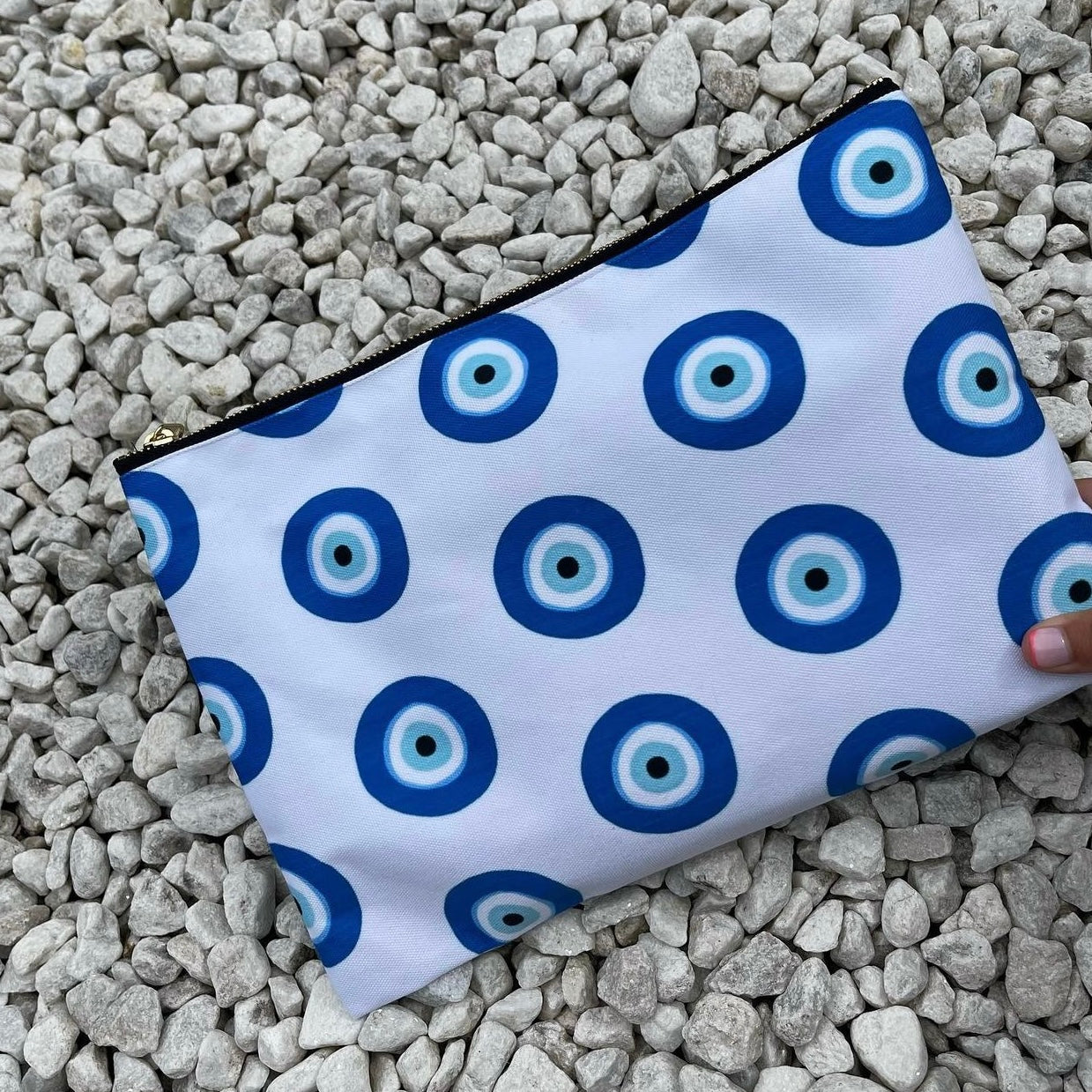 Charley evil eye clutch